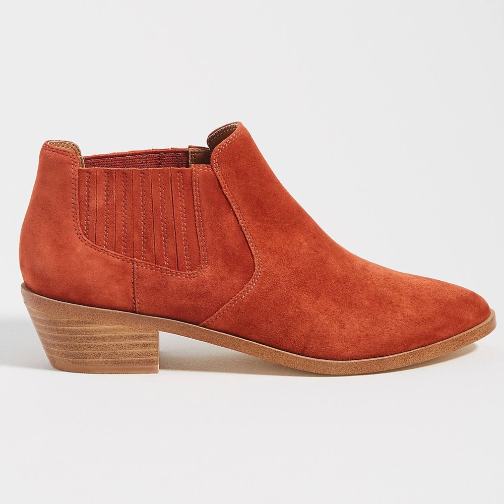 🆕 Anthro Farylrobin Briston Suede Booties
